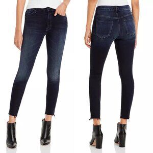 MOTHER The Looker High Waisted Ankle Fray Last Call Jeans Size 26